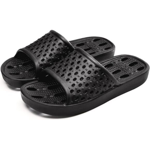 Quick Dry Shower Slides Non Slip House Slippers Indoor Bathroom Shoes Unisex - Picture 2 of 7